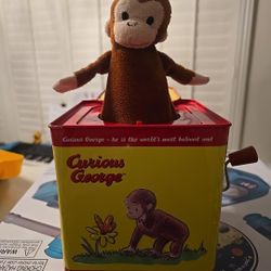 Curious George Musical Jack-in- The -box