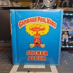 GARBAGE PAIL KIDS Vintage Sticker Album 1985 Collectable Some Stickers ""READ""