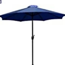 9Ft Wooden Market Umbrella Brand New