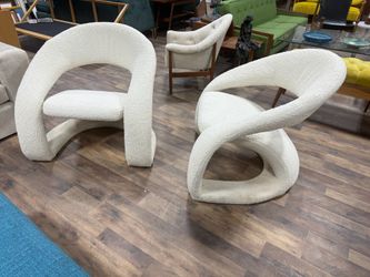 Contagie “Pretzel” style chairs/ Pair