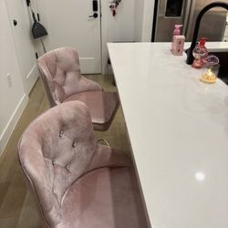 Pink Bar Stools 