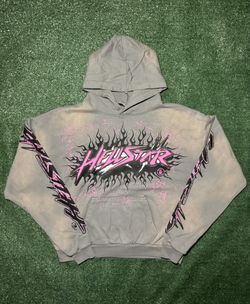 Grey Hellstar Hoodie
