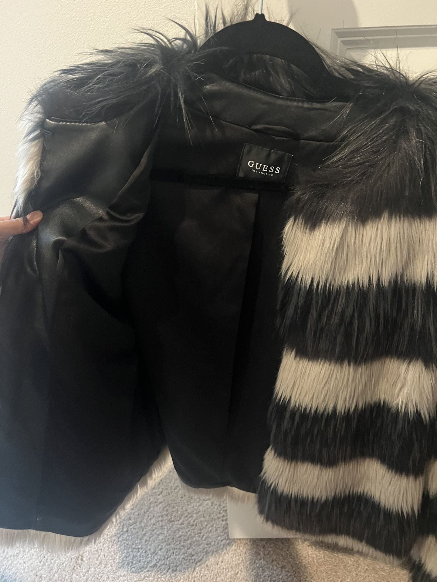 Guess Faux Fur Coat