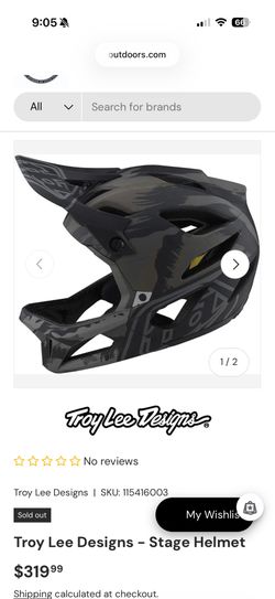 New Troy Lee Designs Stage Helmet (retail $320)