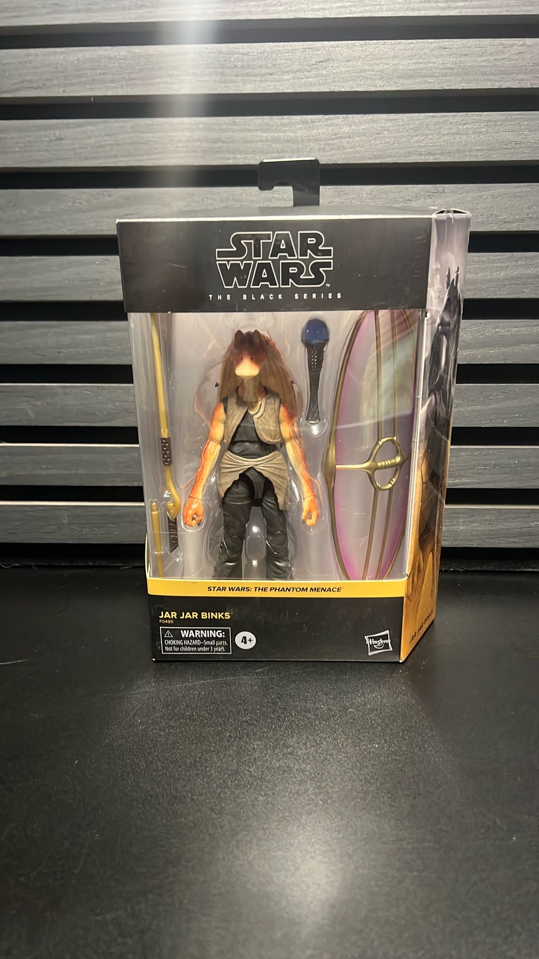 New Star Wars Phantom Menace Jar Jar Binks Black Series 6”