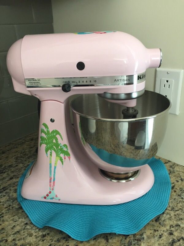 PINK KITCHENAID STAND MIXER LILLY PULITZER DECALS KITCHEN AID for Sale in  Englewood, NJ - OfferUp