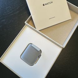 2025 Apple Watch Series 10 GPS + Cellular, 42mm Natural Titanium Case