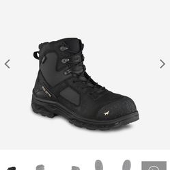 SIZE 9 IRISH SETTER BY RED WING WATERPROOF LEATHER SAFETY TOE BOOTS BRAND NEW 
