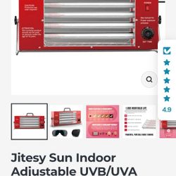 Jitesy Tanning Lamp 160W Blue Light Therapy 