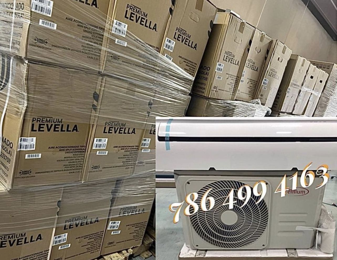 Mini Split / Aire Acondicionado 9000 BTU 220 Volt / 60 Hz/ Nuevos