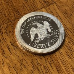 Liberty Silver Round 1 oz .999 Silver