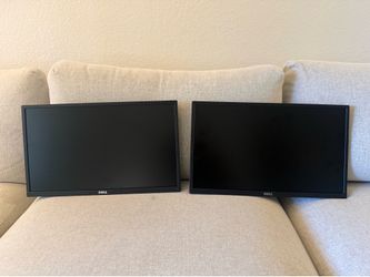 2 Dell Monitors