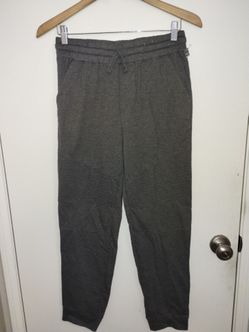 Arizona Jean Co Boys Dark Gray Drawstring Pull On  Joggers sweats NEW Size Large 14-16