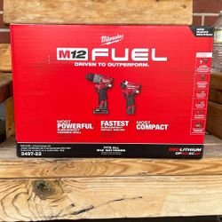 M12 2 Tool Combo Kit 