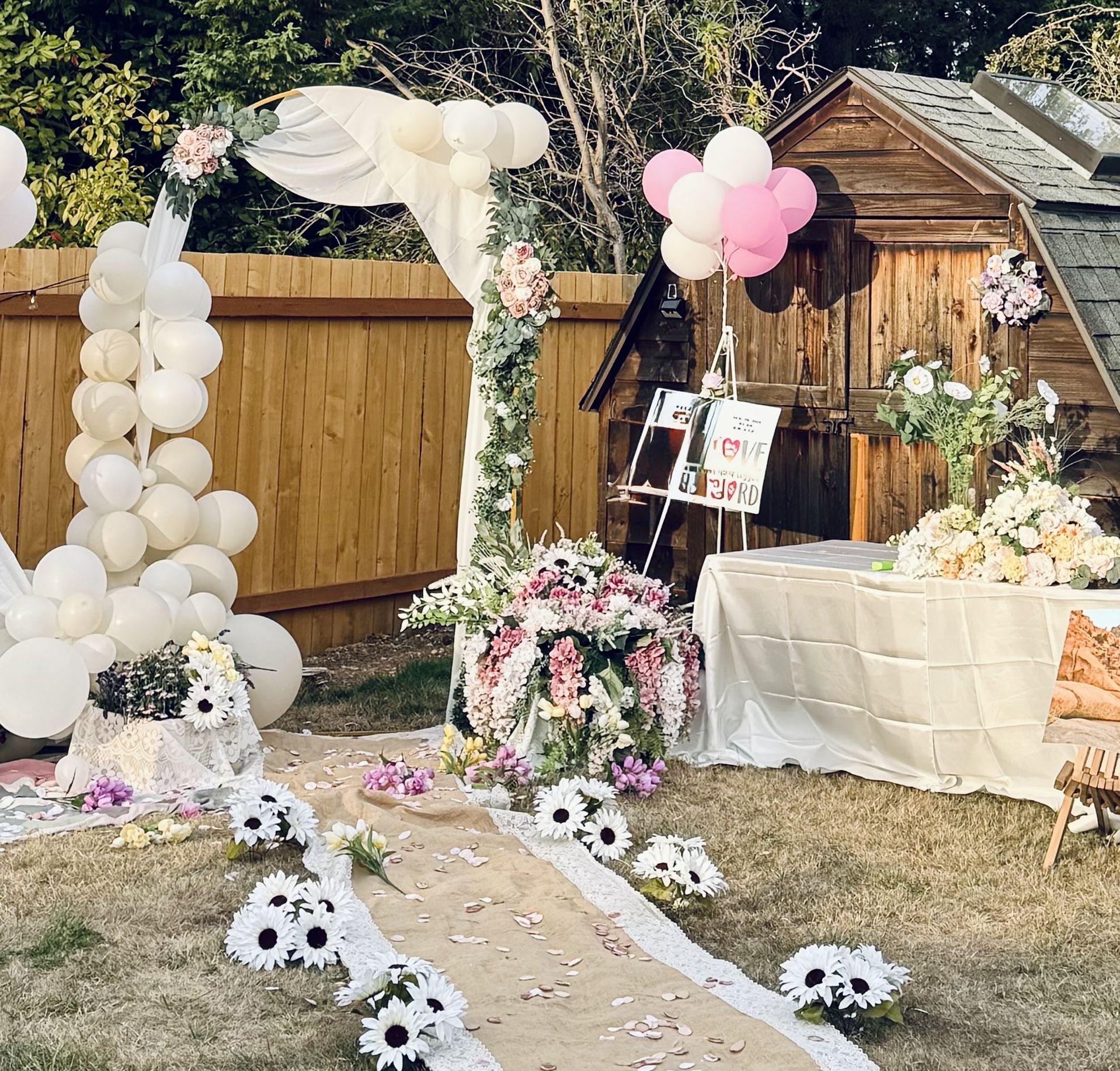 Artificial Flowers For Wedding Elopement & Home Decor
