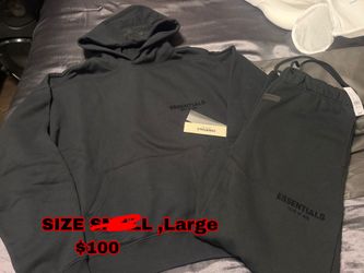 Fear of God Essentials Hoodie and Sweatpants Set