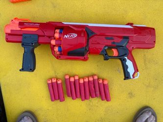 NERF MEGA ROTOFURY + MEGA DARTS – TESTED & WORKING – $35 OBO