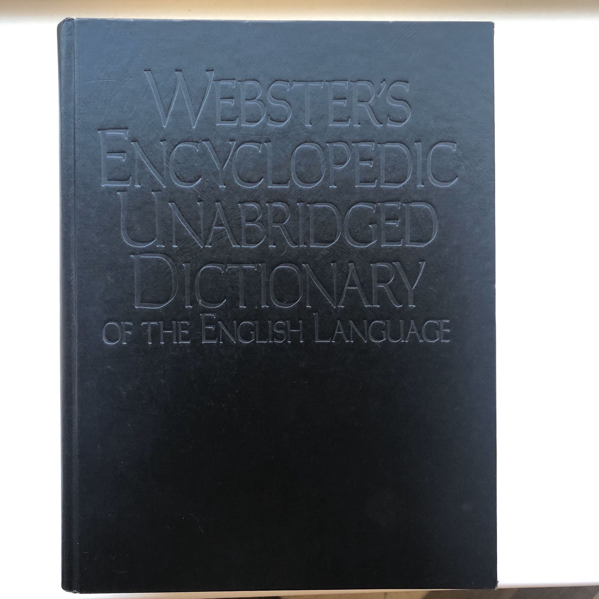 Webster’s Encyclopedia Unabridged Dictionary