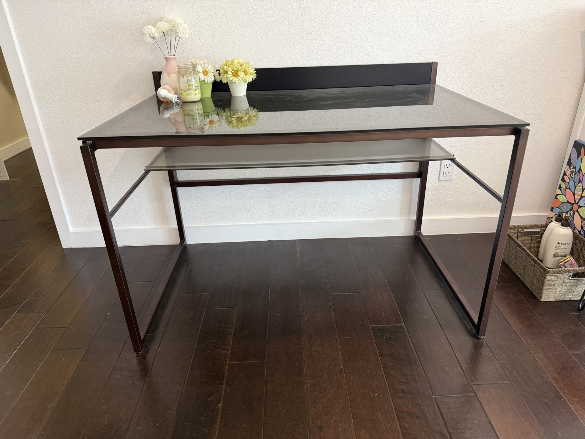 Glass Desk