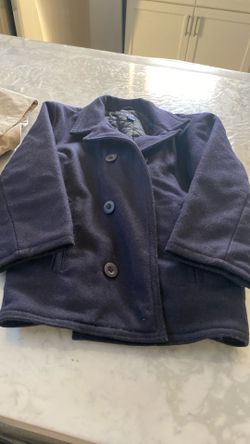 Like New Blue Wool Jacket For 5 Years Boys