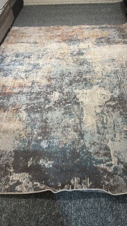 Abstract Area Rug Multi-Color