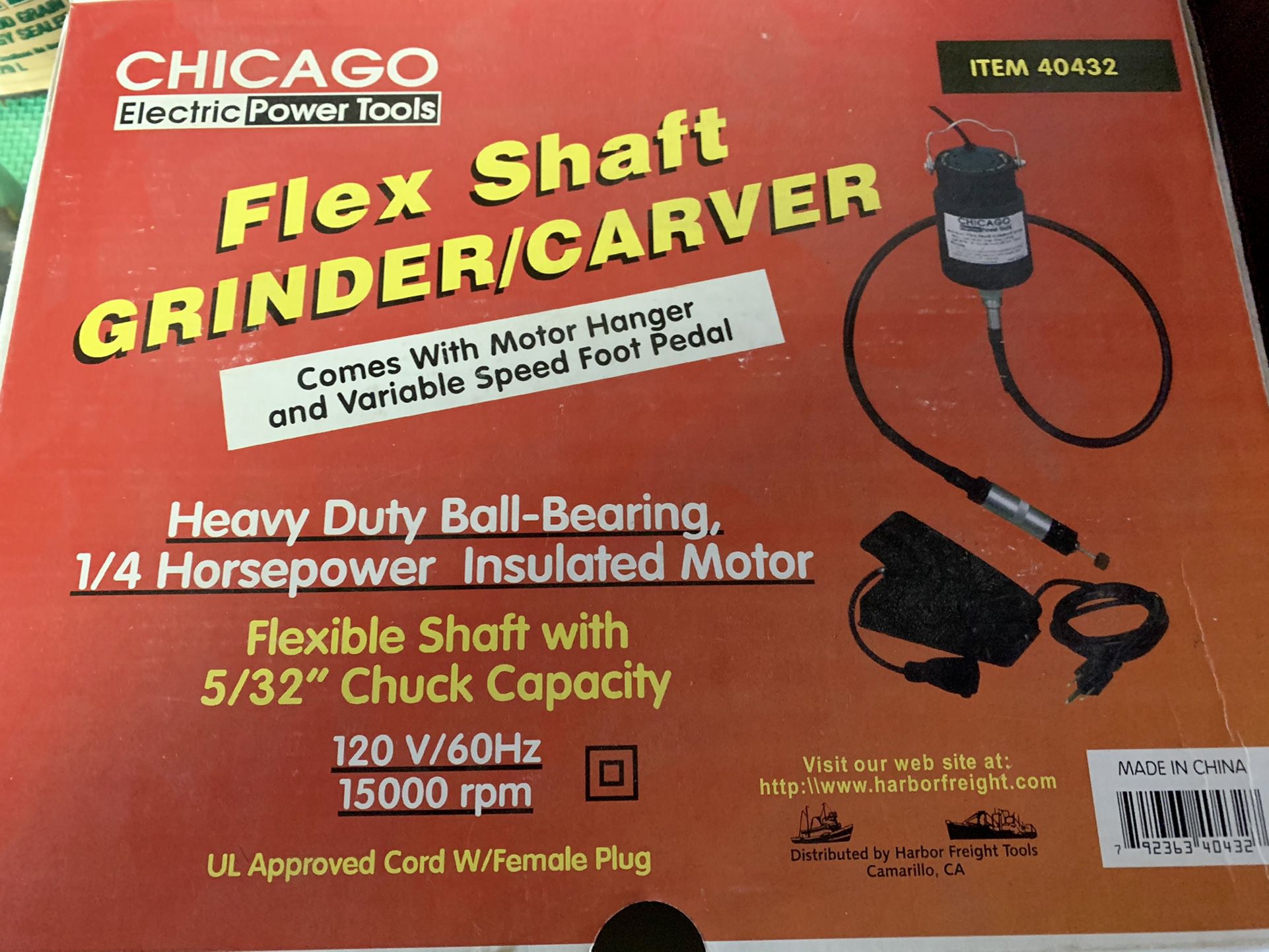 Chicago Flex Shaft Grinder/carver