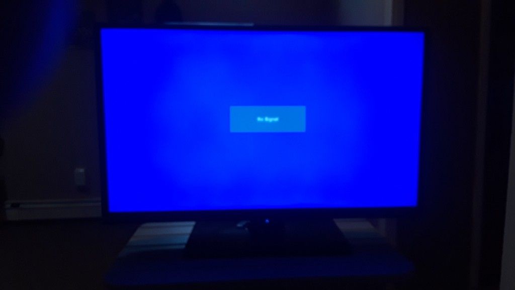 32in 1080i element flat screen and also a 19inch sylvania flat screen