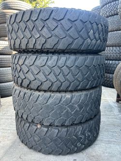Vendo set de llantas usadas LT255/75R17 marca FIRESTONE