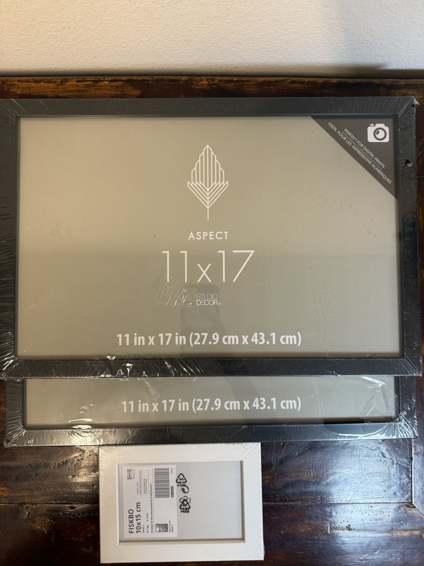 Aspect Black Narrow Frame by Studio Décor