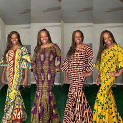   Beautiful Mermaid  African Dress