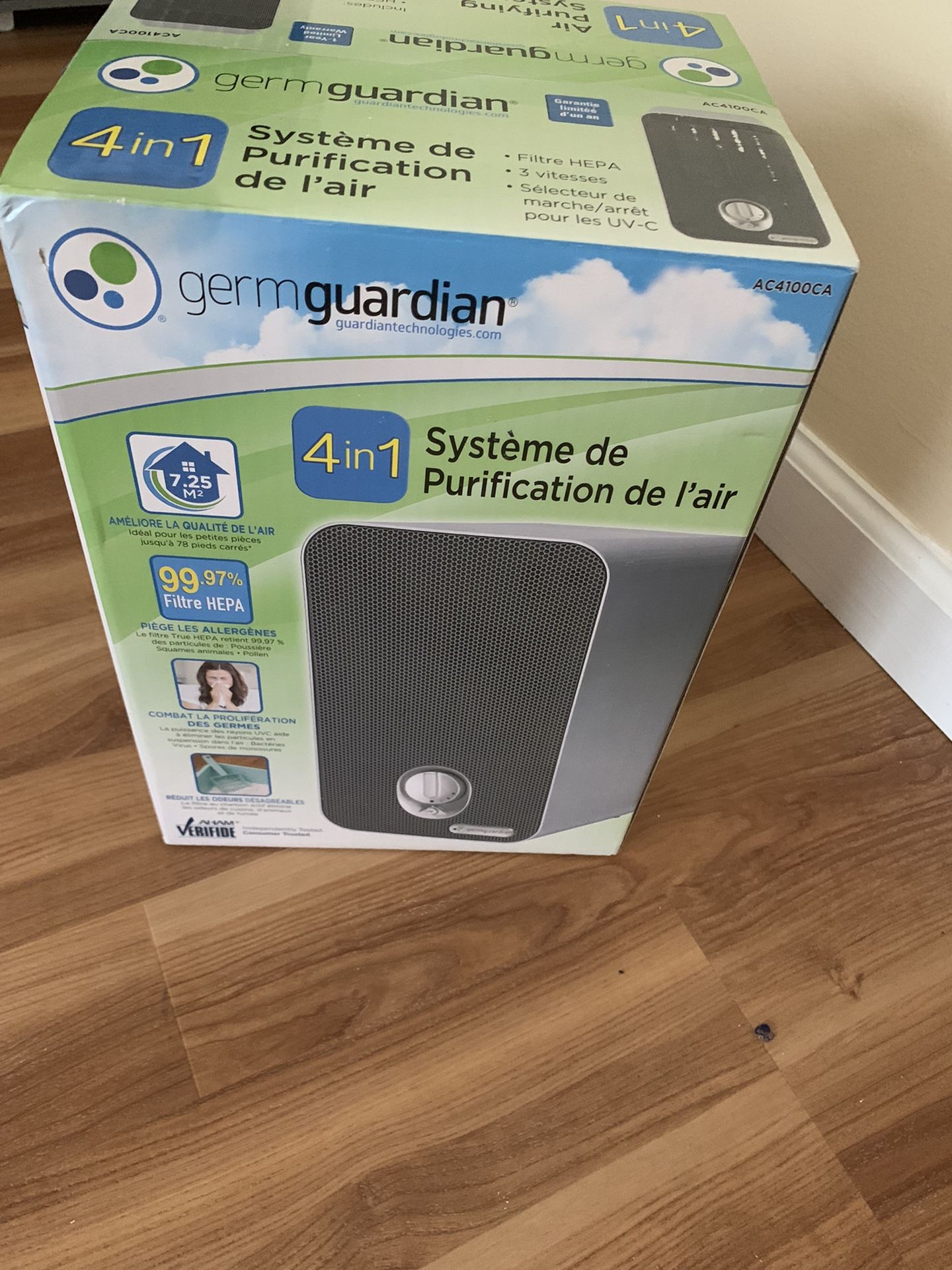 GermGuardian 4 in-1 HEPA Air Purifier