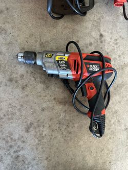 Black and decker hammer drill