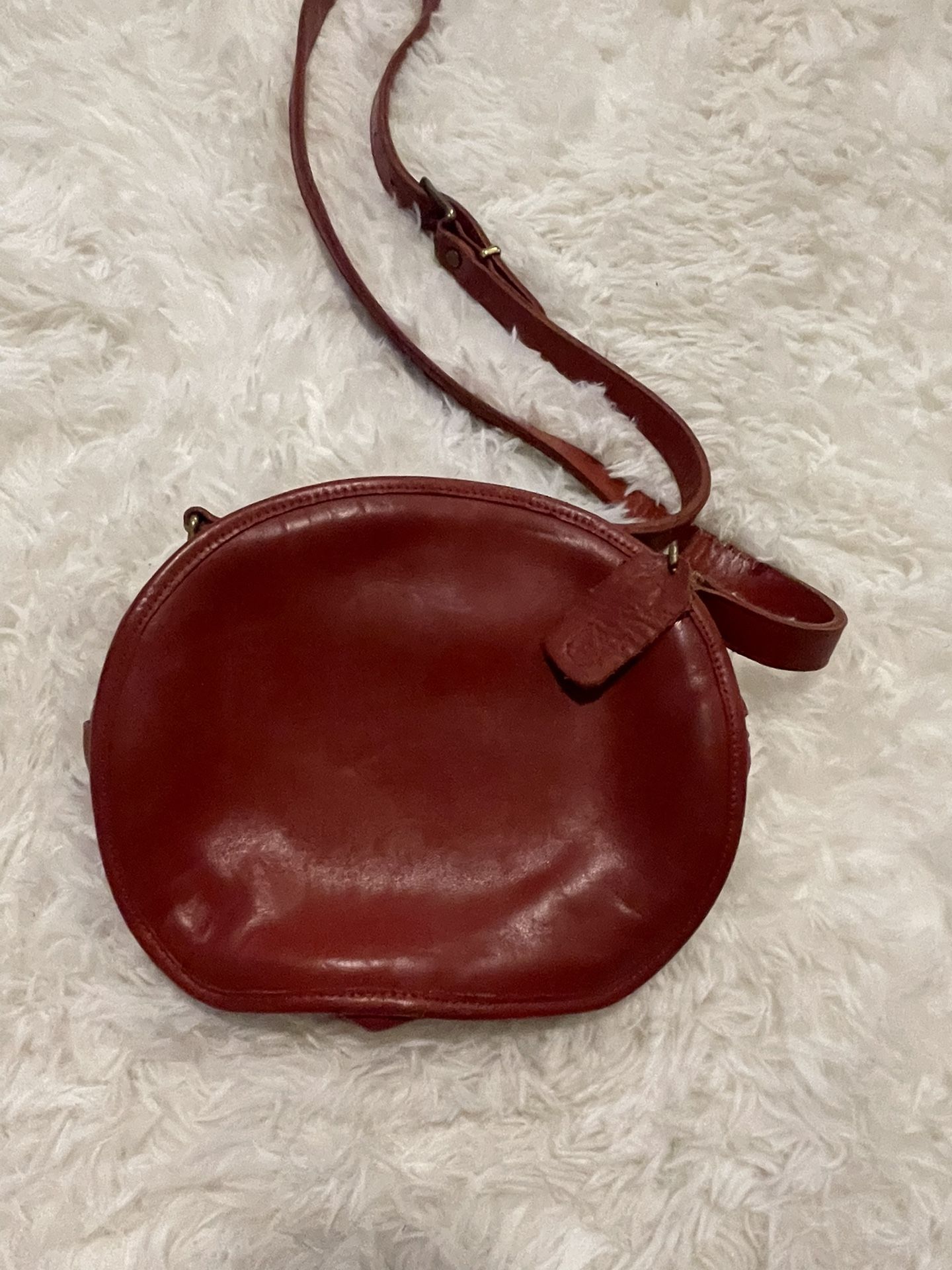Red Vintage Coach Bag