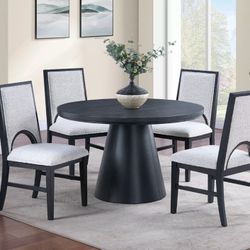 Round Dining Table Set 