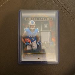 2023 Origins Rookie Patches Jahmyr Gibbs (199)