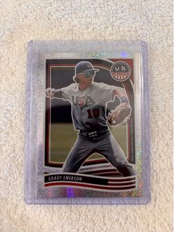 2024 Panini Stars and Stripes - Grady Emerson #48 (RC)