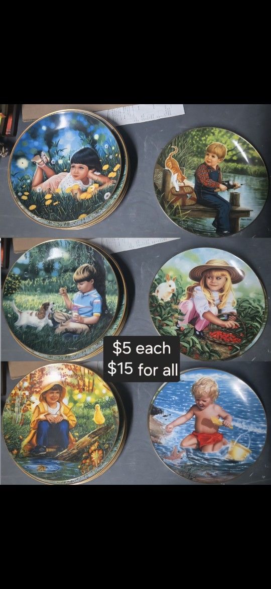 Decorative Children Plates