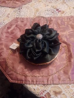 Silk Round Handbag