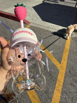 Pink Starbucks cup
