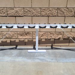  Heavy duty commercial Dumbbell rack fully power coated