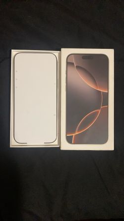 iPhone 16 Pro Max 256GB – Brand New, Never Used (Unlocked)