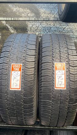 Tires 255/75/17 good year