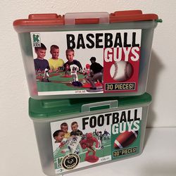 Baseball And Football Toy Sets 