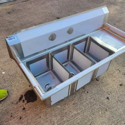 3 Compartment Sink [No Legs]