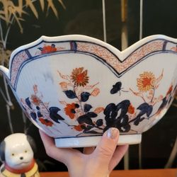 Vintage Japanese Imari Porcelain Bowl