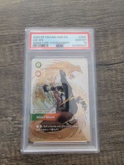 Lee sin sig PSA 10