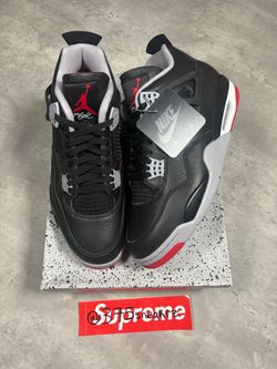 Jordan 4 Bred Reimagined size 12 DS