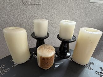 Pillar Candles & Candleholders