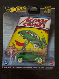 Hot Wheels Premium Pop Culture Action Comics #1 Action Sedan