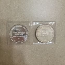1981 Vintage 1 Oz 999 Silver Coins. $40 Each 
